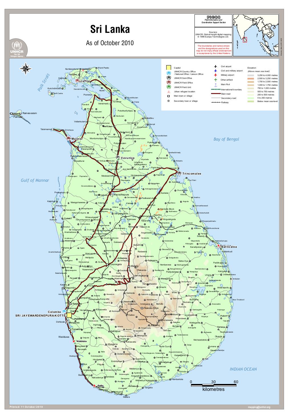 Document - Sri Lanka - October 2010