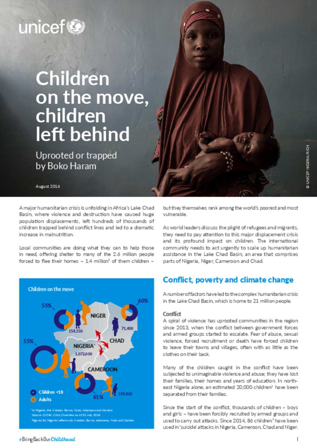 Document - UNICEF: Children on the move, children left behind Uprooted ...